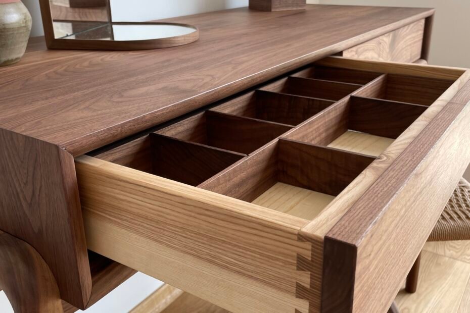 Toaletka z orzecha amerykańskiego